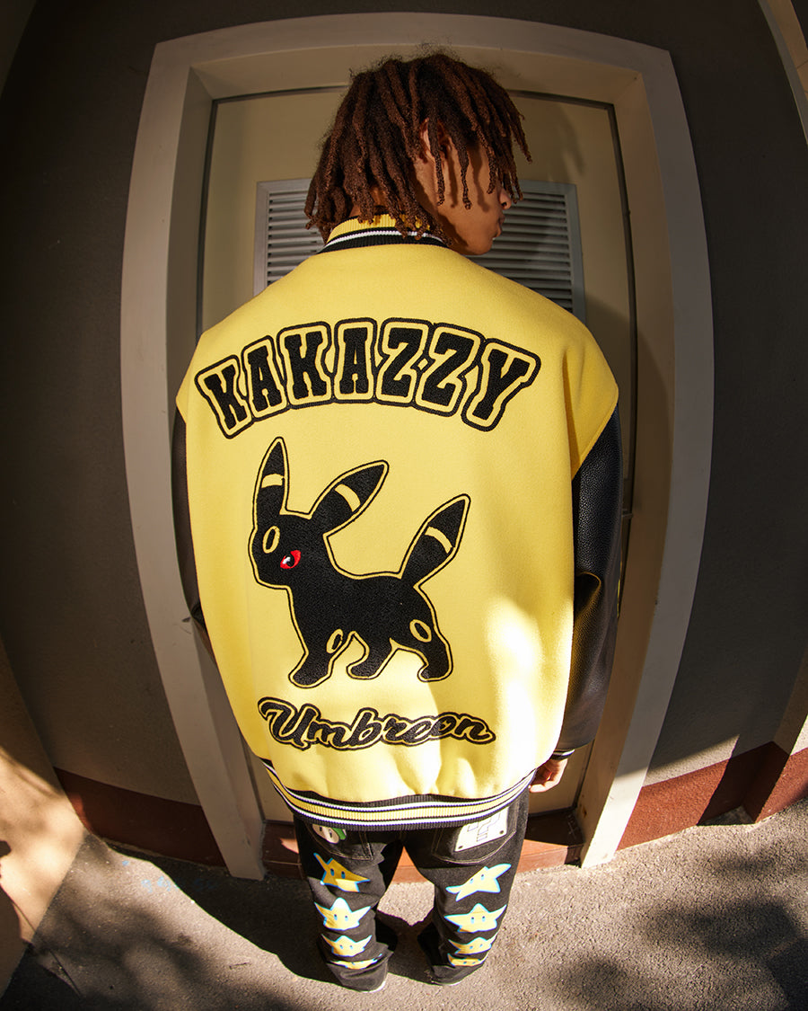 Kakazzy Varsity Jacket Yellow