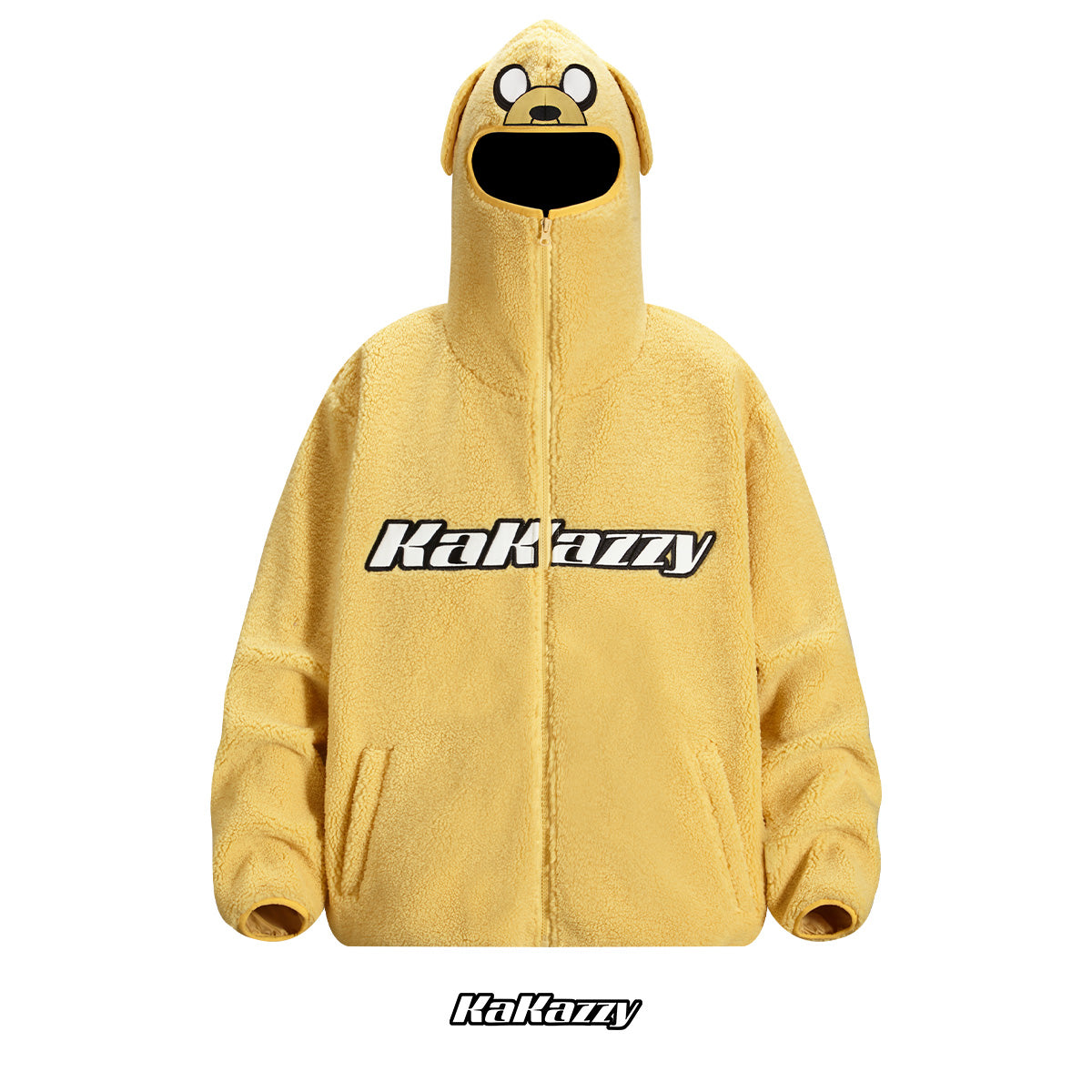 Kakazzy Sherpa Coat Yellow kakazzy