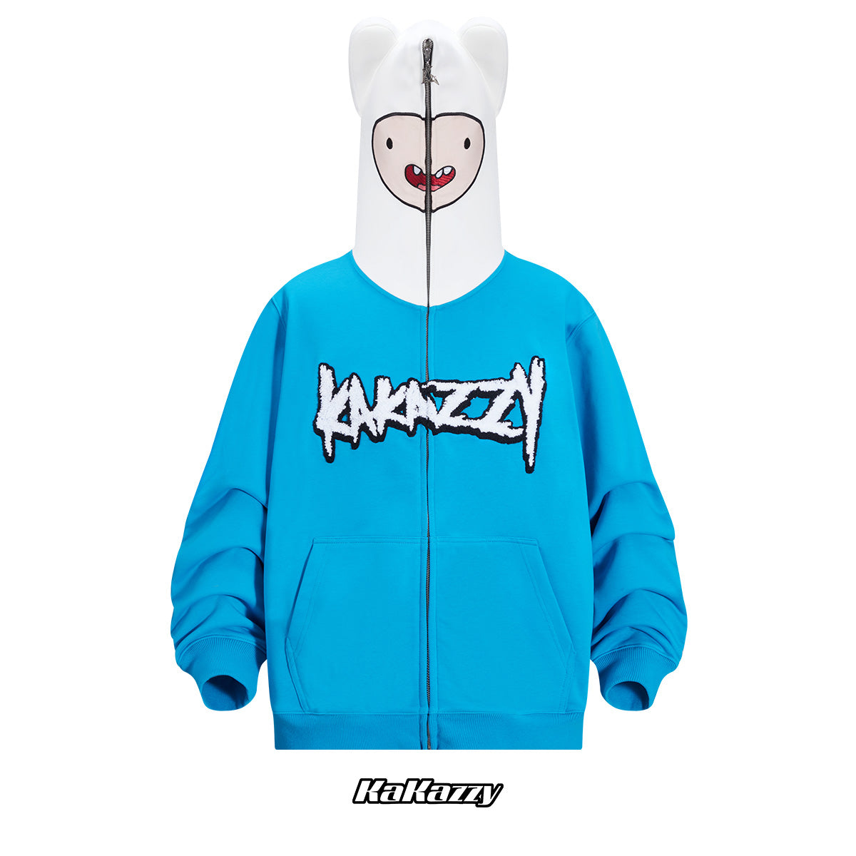 Kakazzy Full Zip Hoodie Glue kakazzy