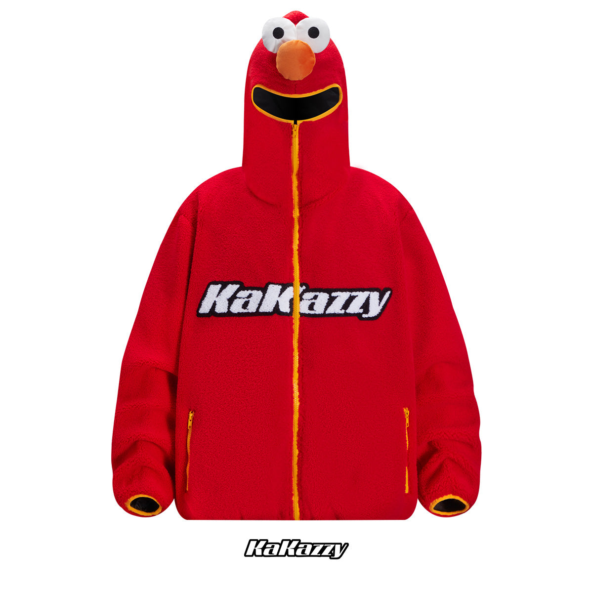 Kakazzy Sherpa Coat Red