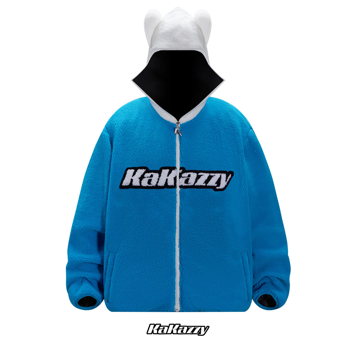 Kakazzy Sherpa Coat Blue