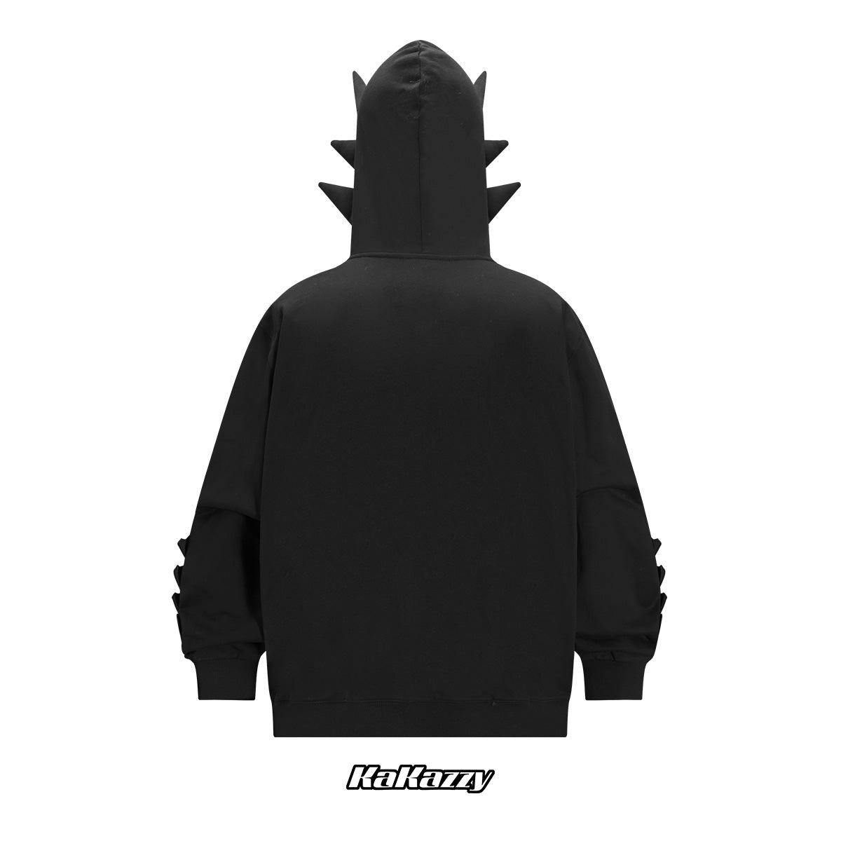 Kakazzy Full Zip Hoodie Black（Eyes Can See） – kakazzy