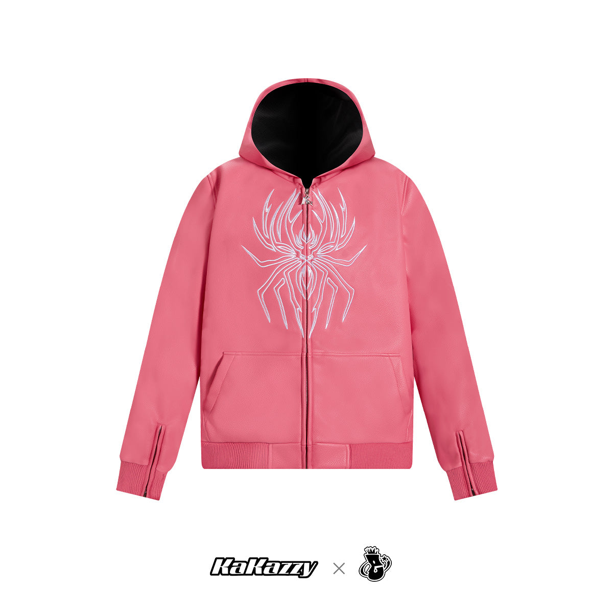NPC スパイダーパーカー Elixir X Kakazzy SPIDER LEATHER JACKET – kakazzy