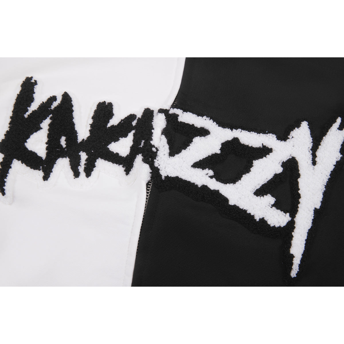 Kakazzy Full Zip Hoodie White（Eyes Can See）
