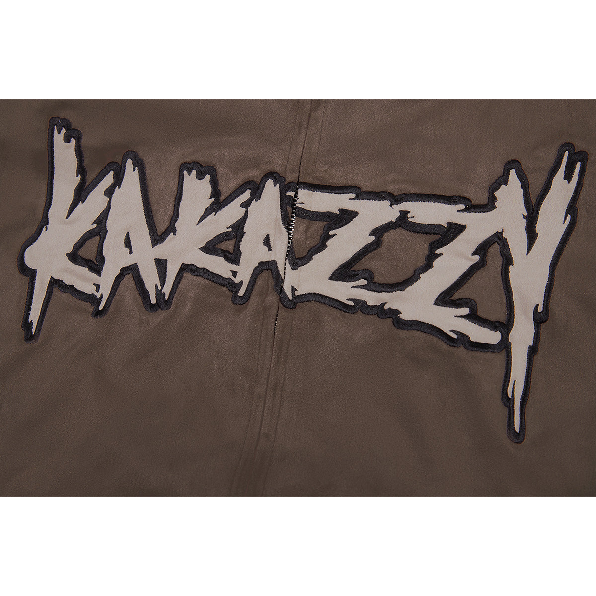 Kakazzy Full Zip Hoodie Brown（Eyes Can See）