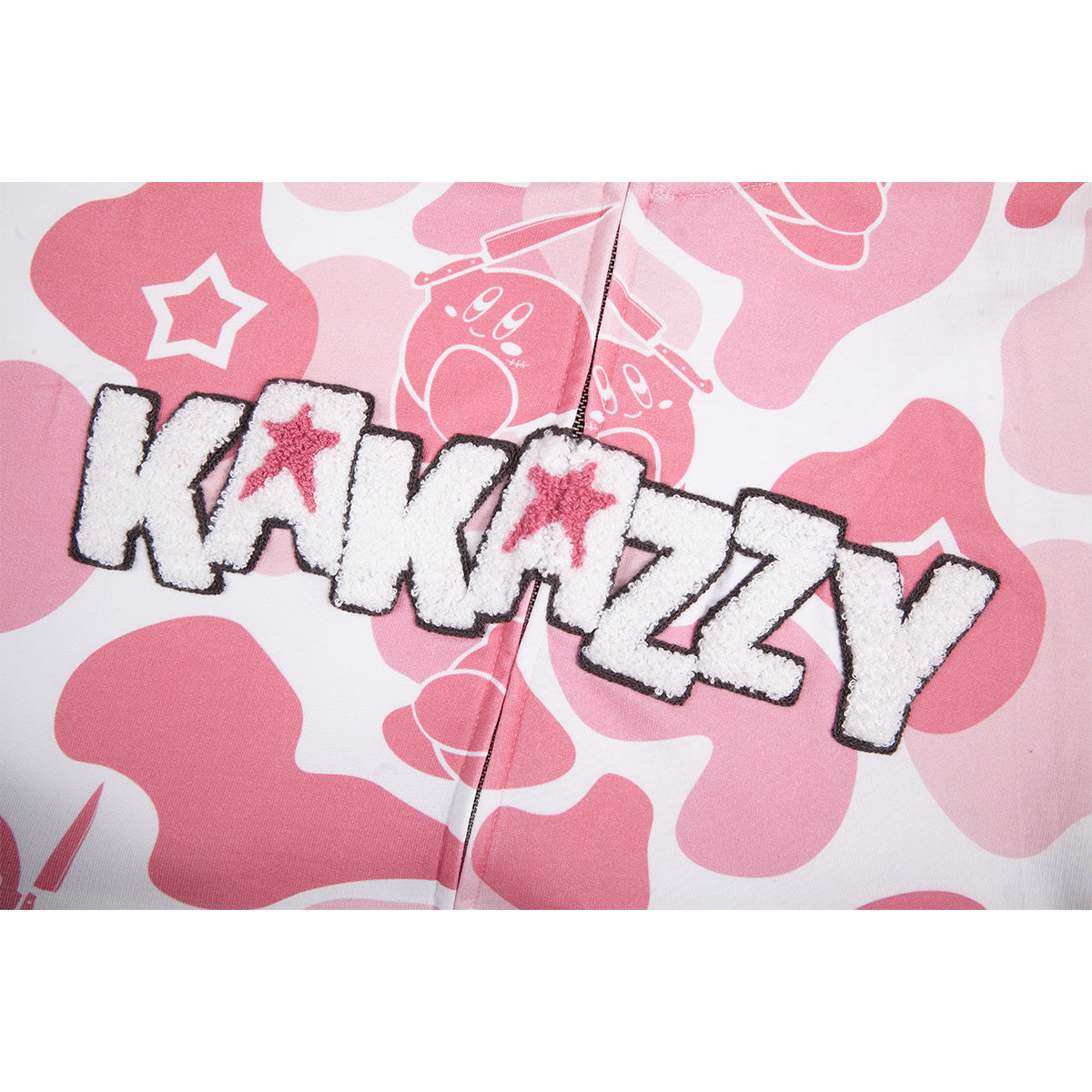 Kakazzy Full Zip Hoodie Pink（Eyes Can See）