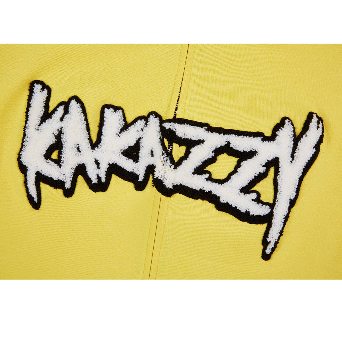 Kakazzy Full Zip Hoodie Yellow（Eyes Can See）