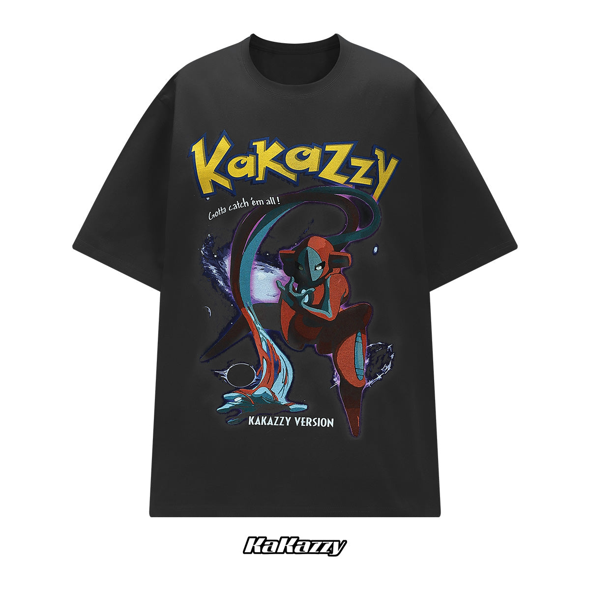 kakazzy T-shirt Tee Black