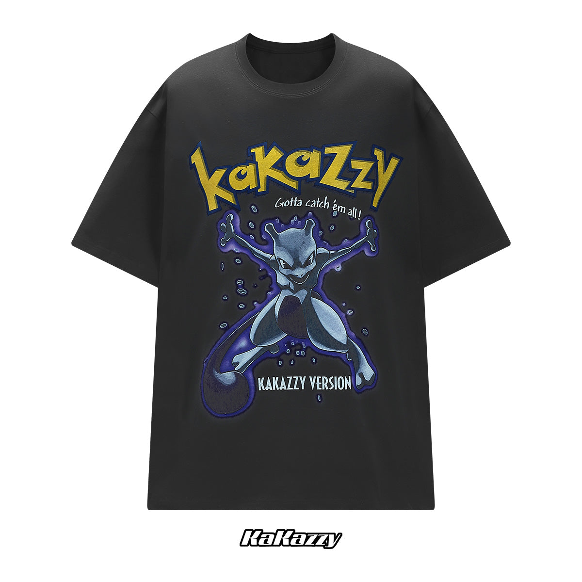 kakazzy T-shirt Tee Black
