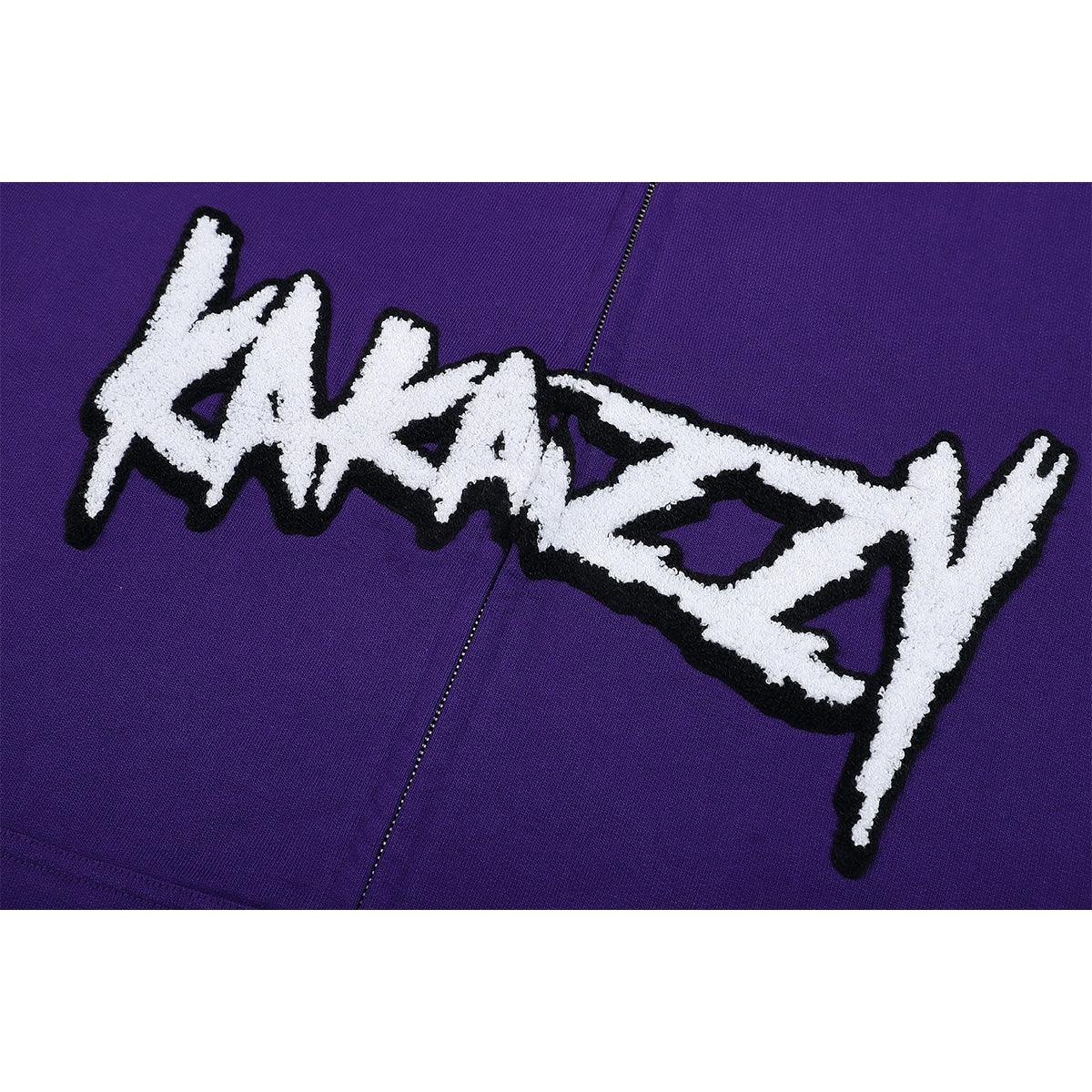 Kakazzy Full Zip Hoodie Purple
