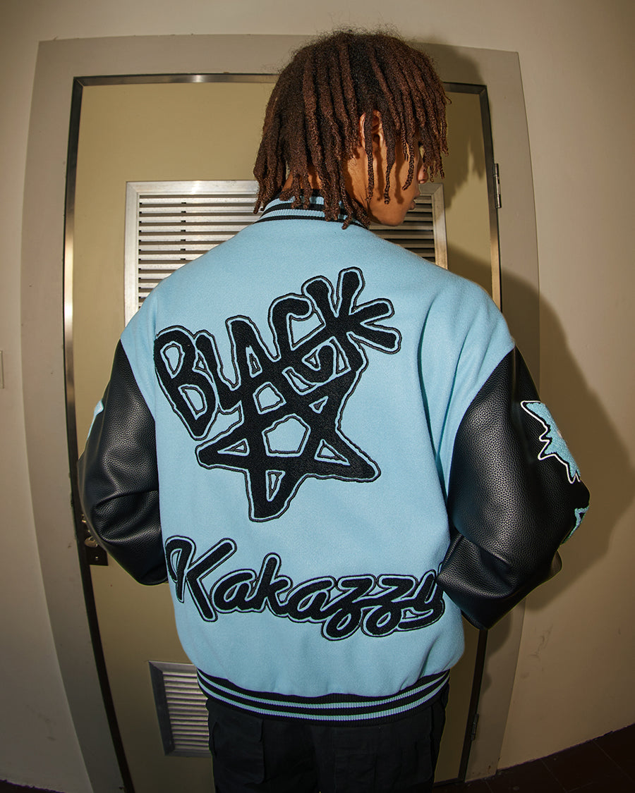 Kakazzy Varsity Jacket Blue