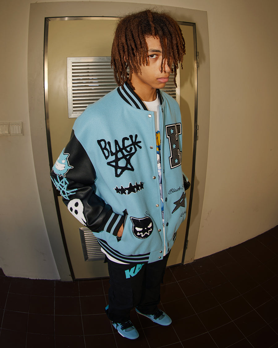 Kakazzy Varsity Jacket Blue