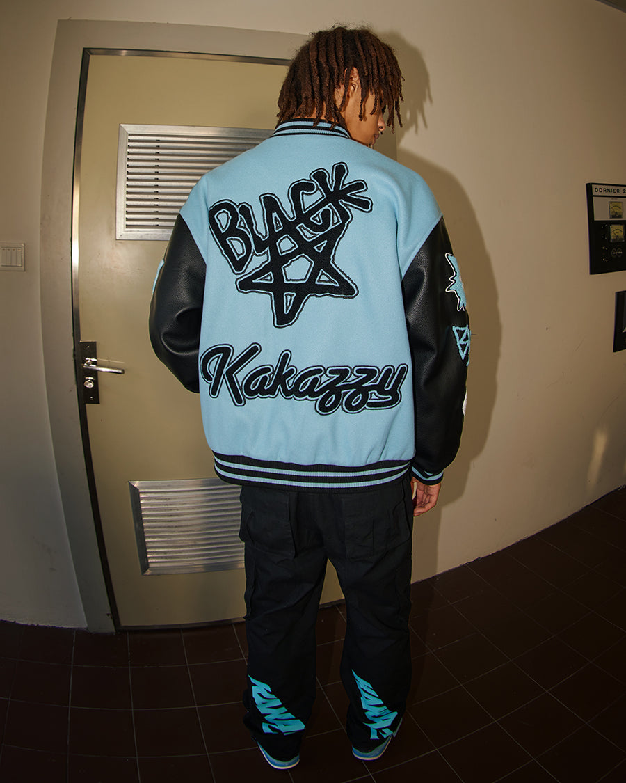 Kakazzy Varsity Jacket Blue