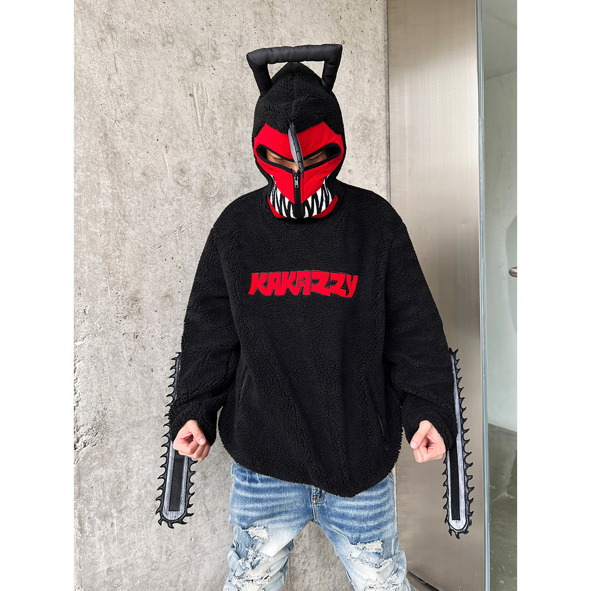 Kakazzy Sherpa Coat Black