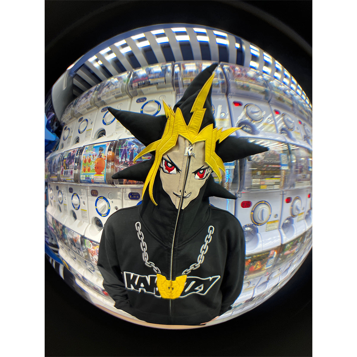 Kakazzy Full Zip Hoodie Black