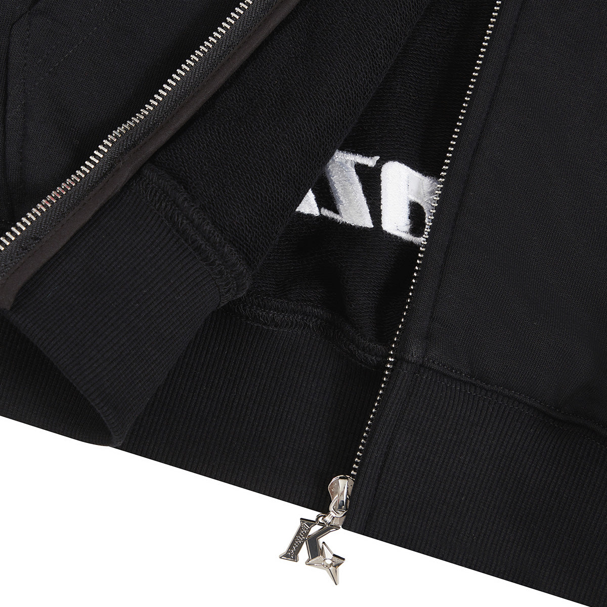 Kakazzy Full Zip Hoodie Black（Eyes Can See）