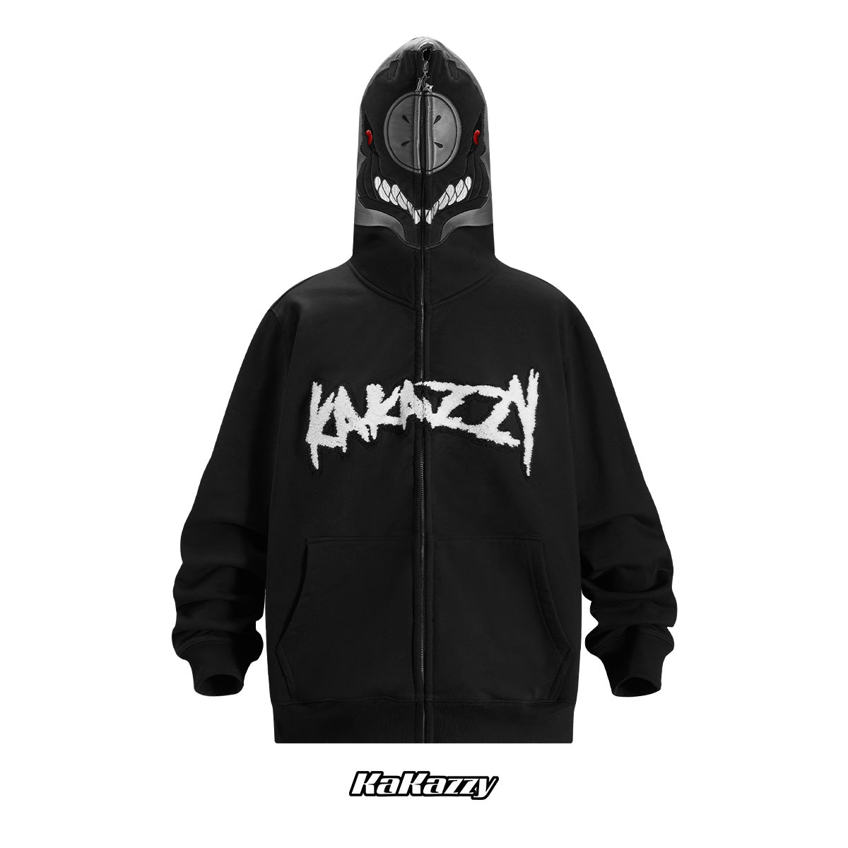 Kakazzy Full Zip Hoodie Black – kakazzy