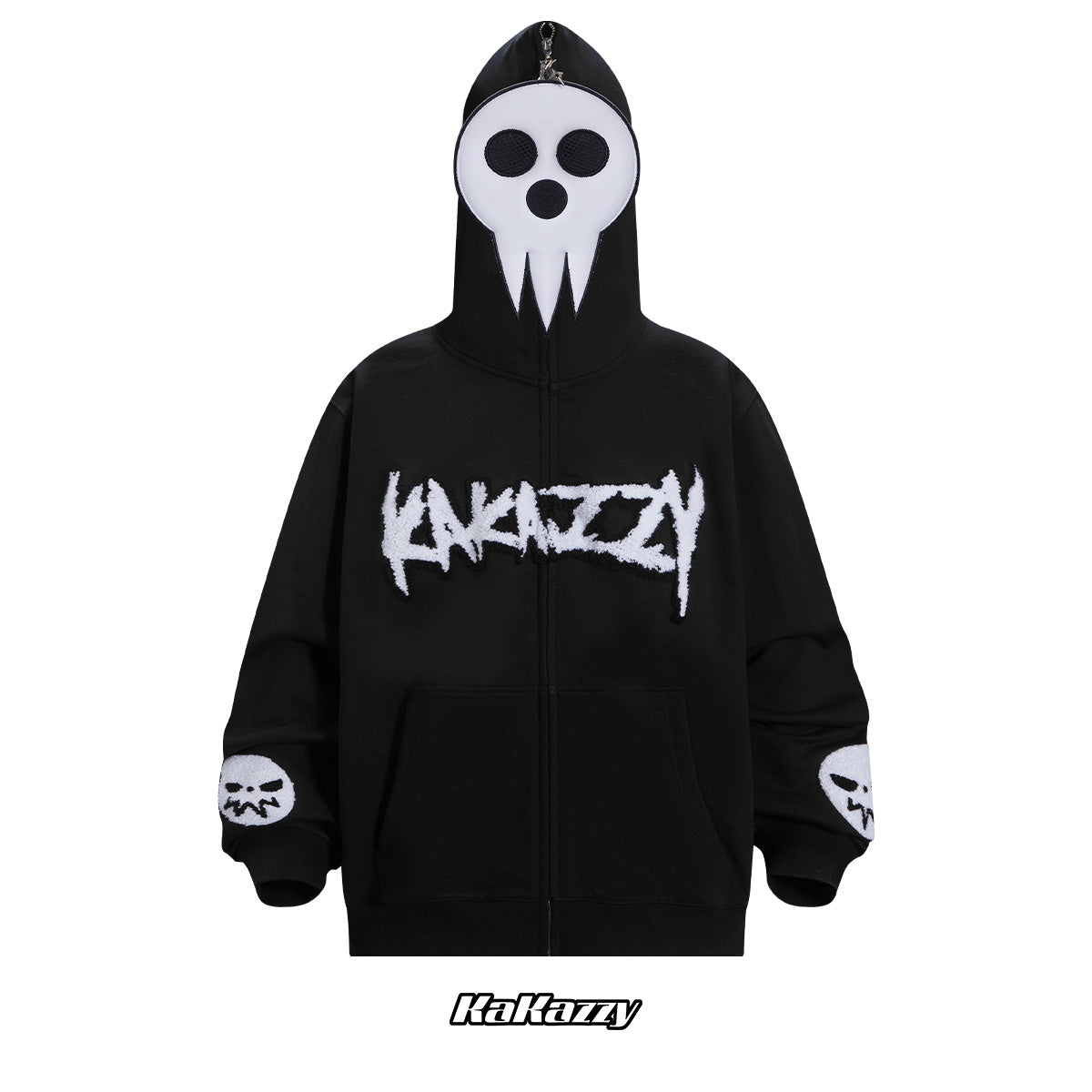 Kakazzy Full Zip Hoodie Black