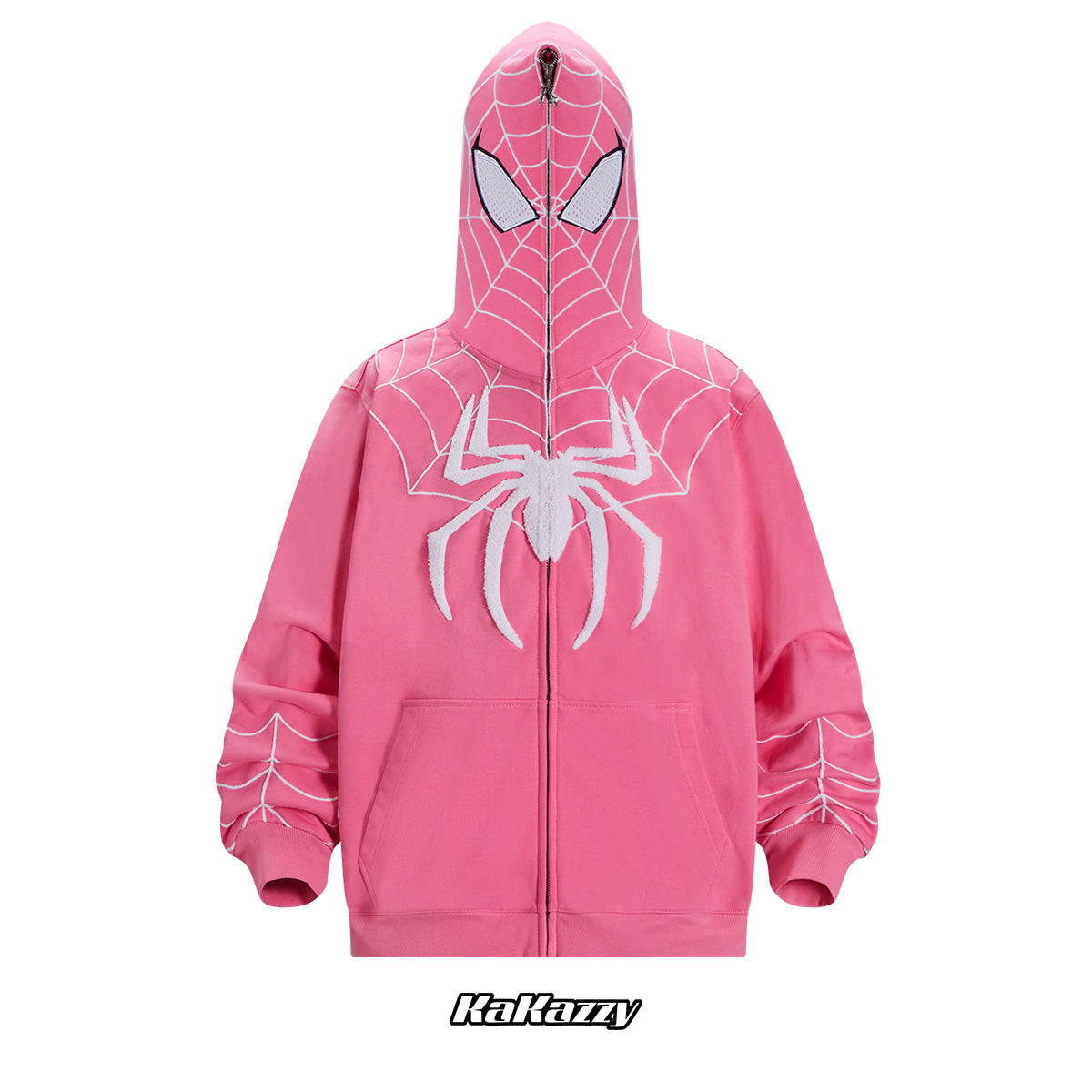 Kakazzy Full Zip Hoodie Pink（Eyes Can See）