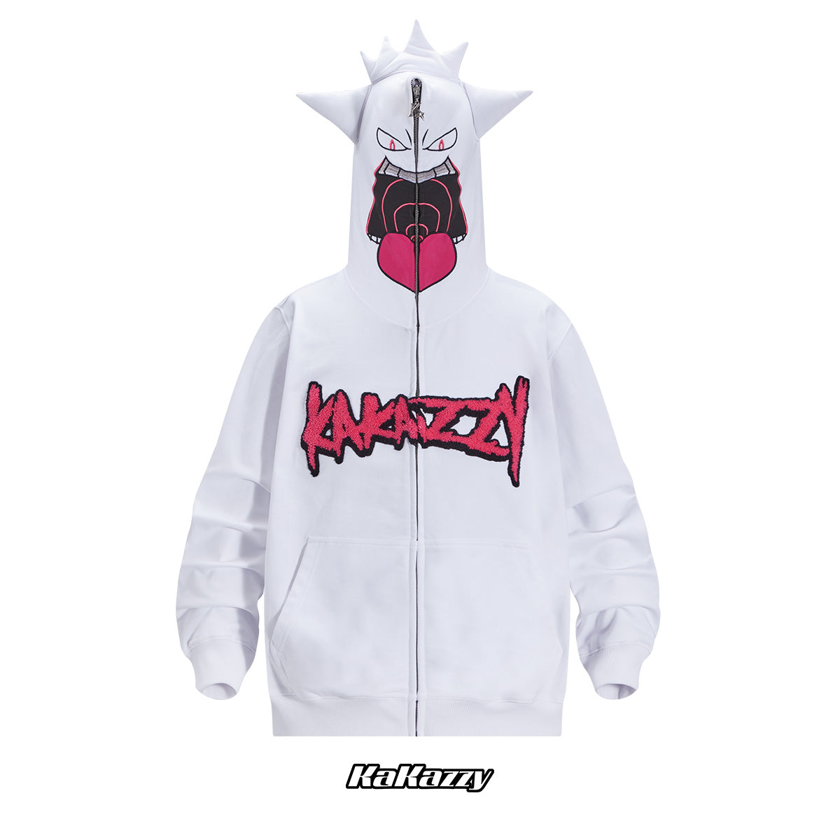 KAKAZZY hiphop Hooded sweater jacket-