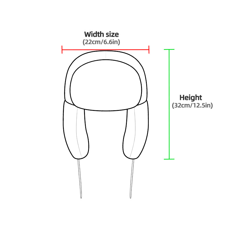 Kakazzy Ushanka Hat Blue