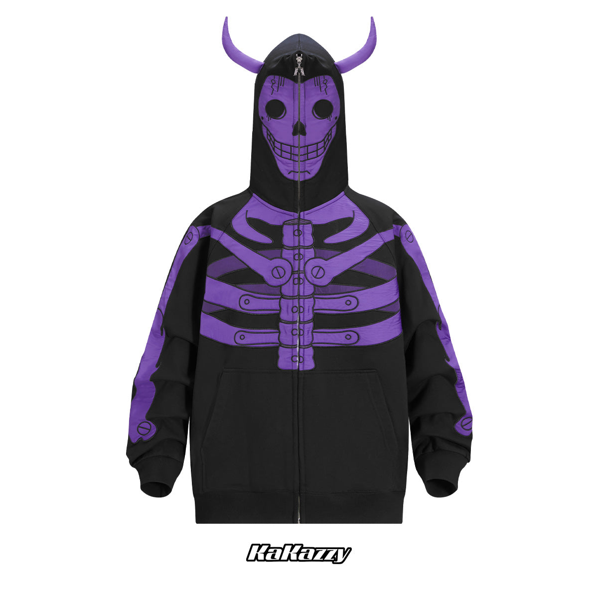 Kakazzy Full Zip Hoodie Black