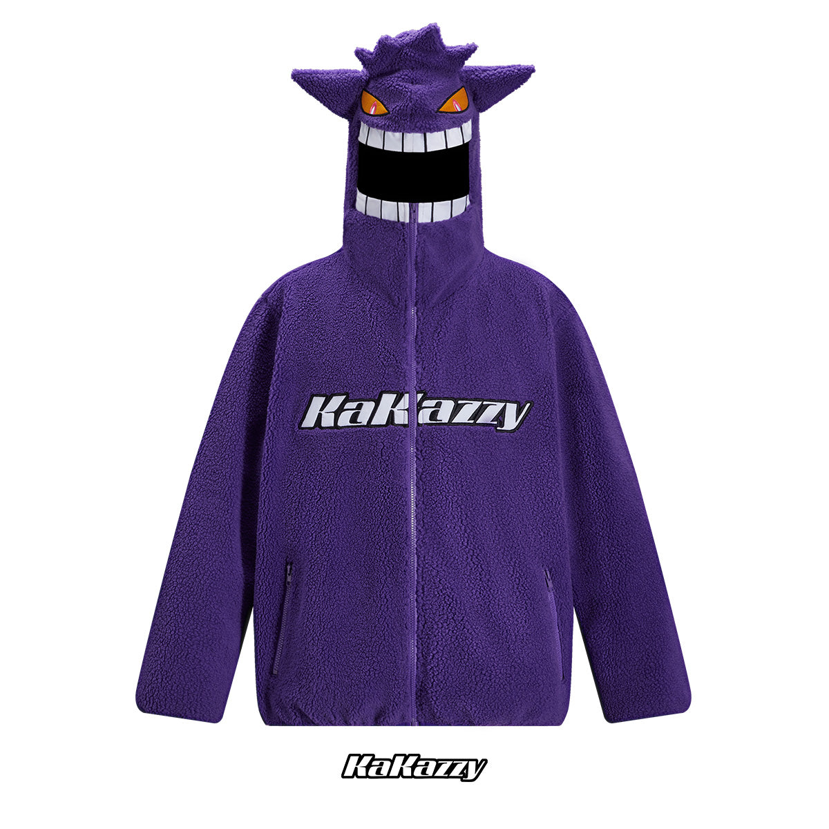 Kakazzy Sherpa Coat Purple – kakazzy