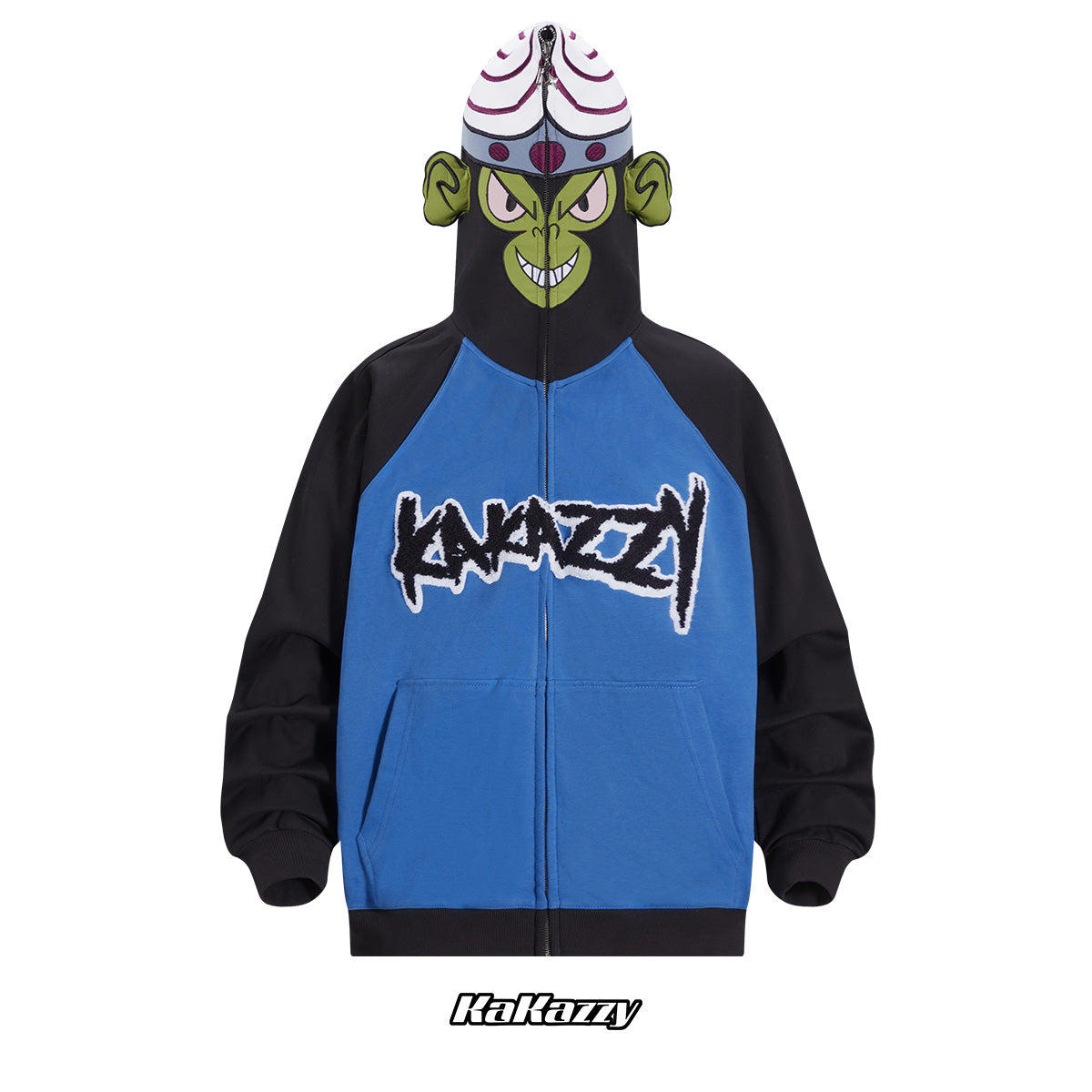 Kakazzy Full Zip Hoodie Black