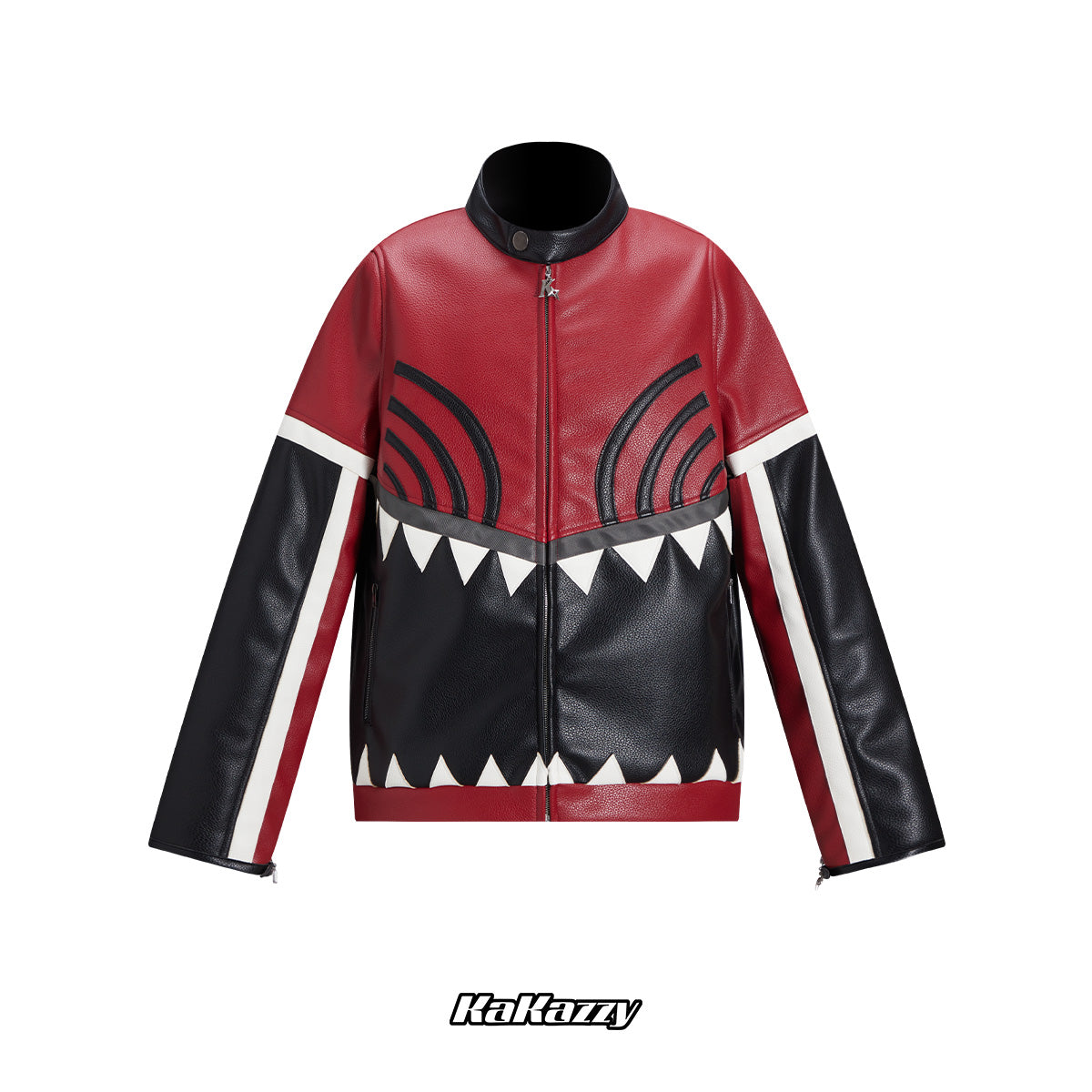 Kakazzy Leather Jacket Red