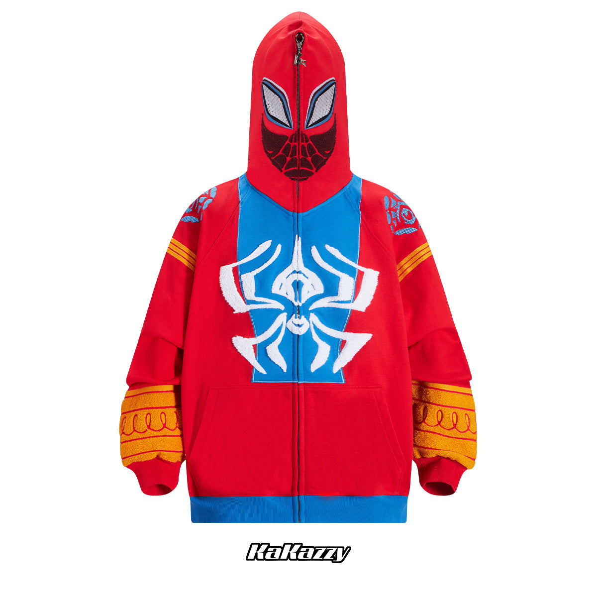 Kakazzy Full Zip Hoodie Red（Eyes Can See）