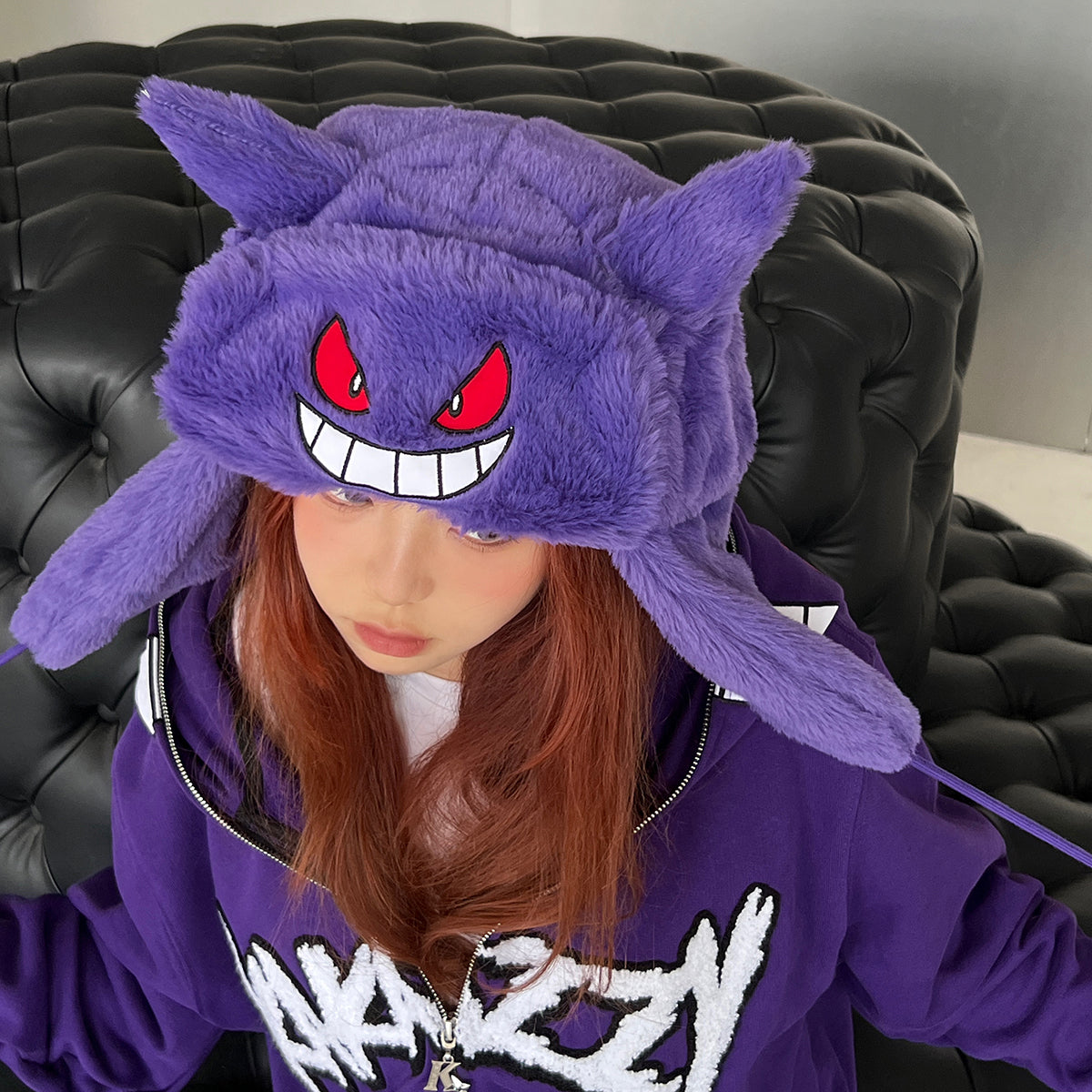 Kakazzy Ushanka Hat Purple – kakazzy