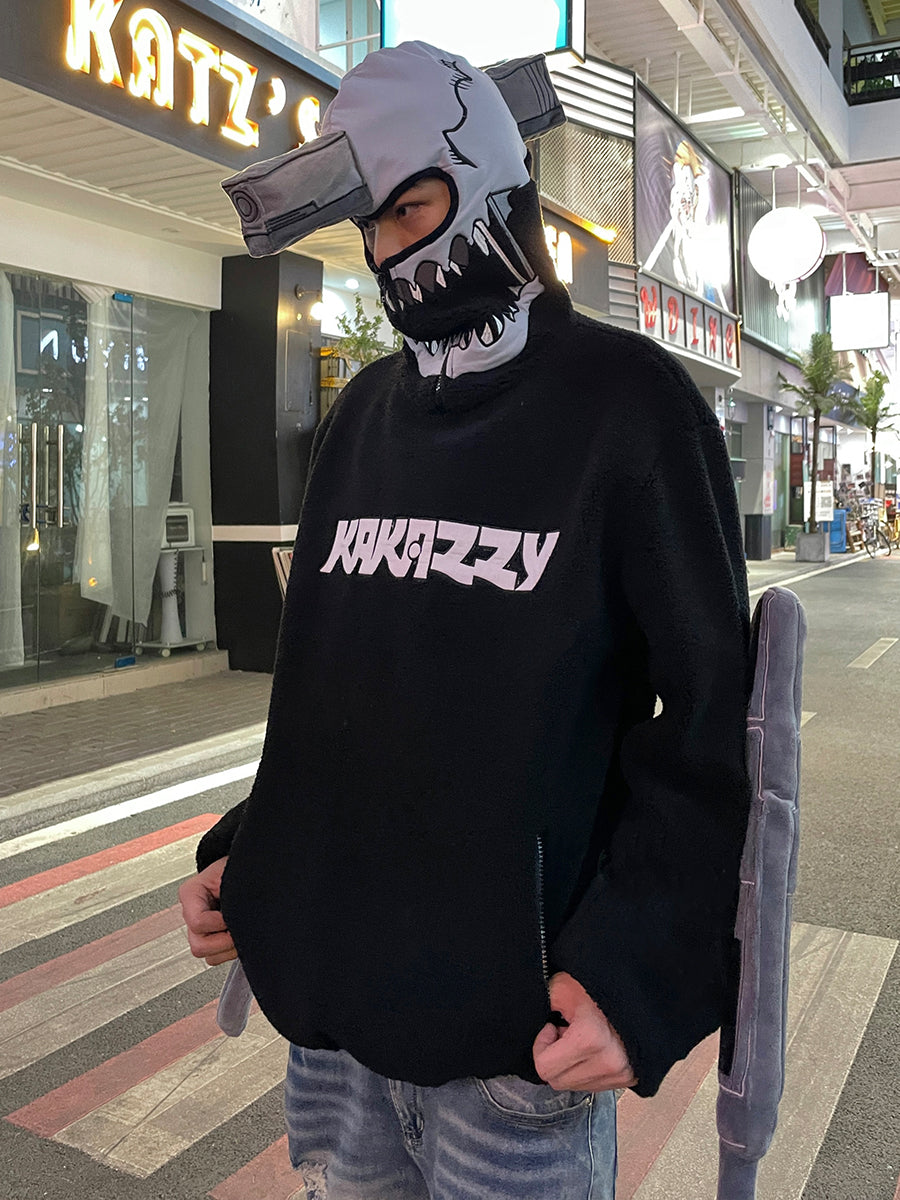 Kakazzy Sherpa Coat Black