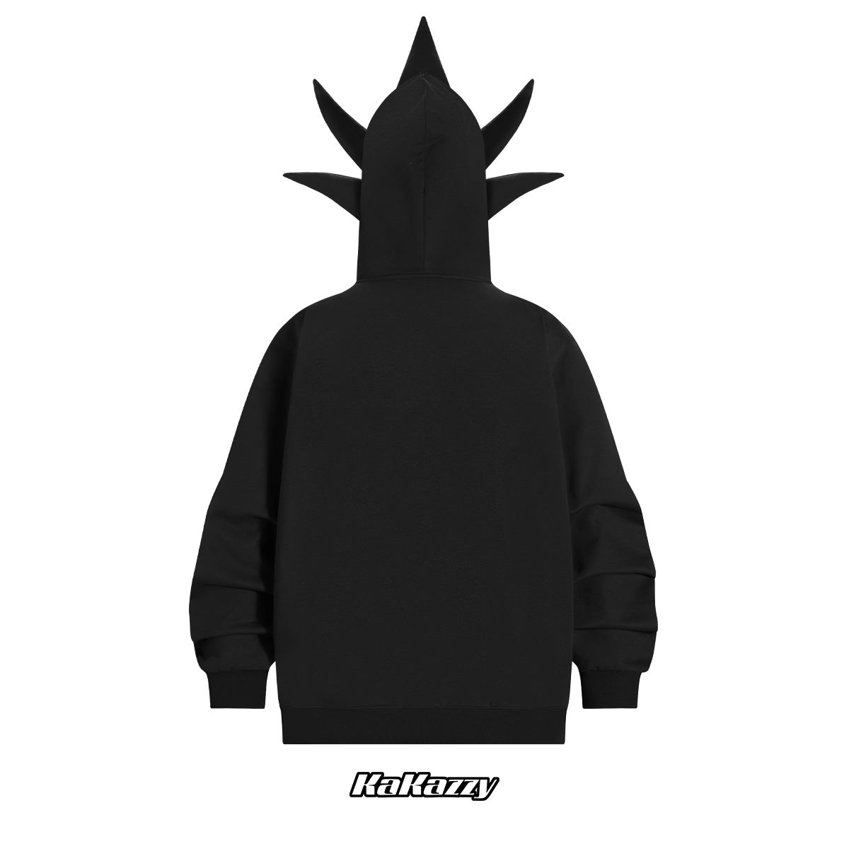 Kakazzy Full Zip Hoodie Black（Eyes Can See）