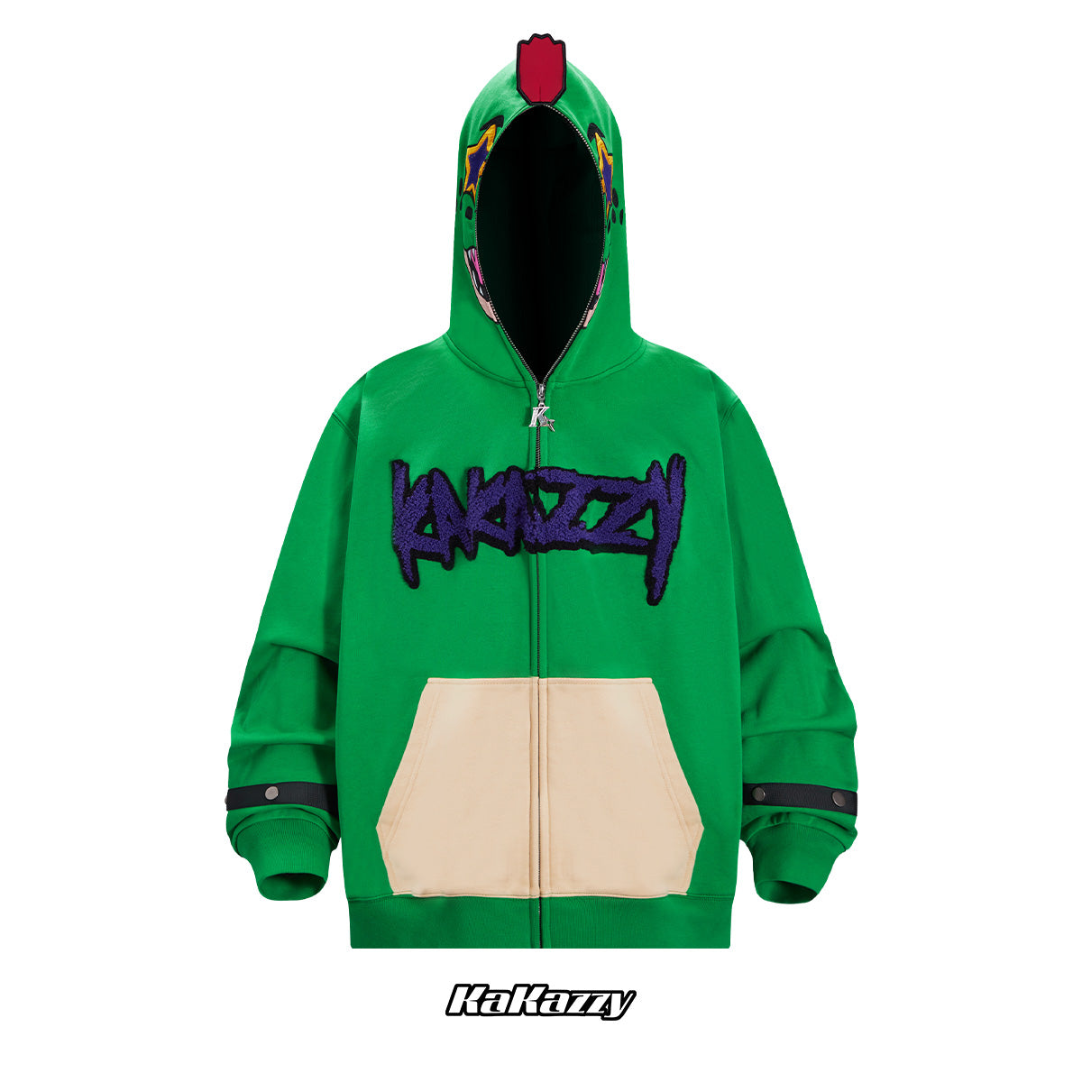 独特な店 Kakazzy Hooded zippered sweater パーカー - www.lcdesign.fr