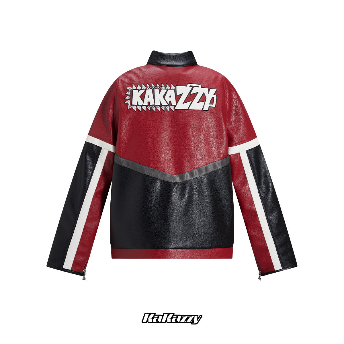 Kakazzy Leather Jacket Red