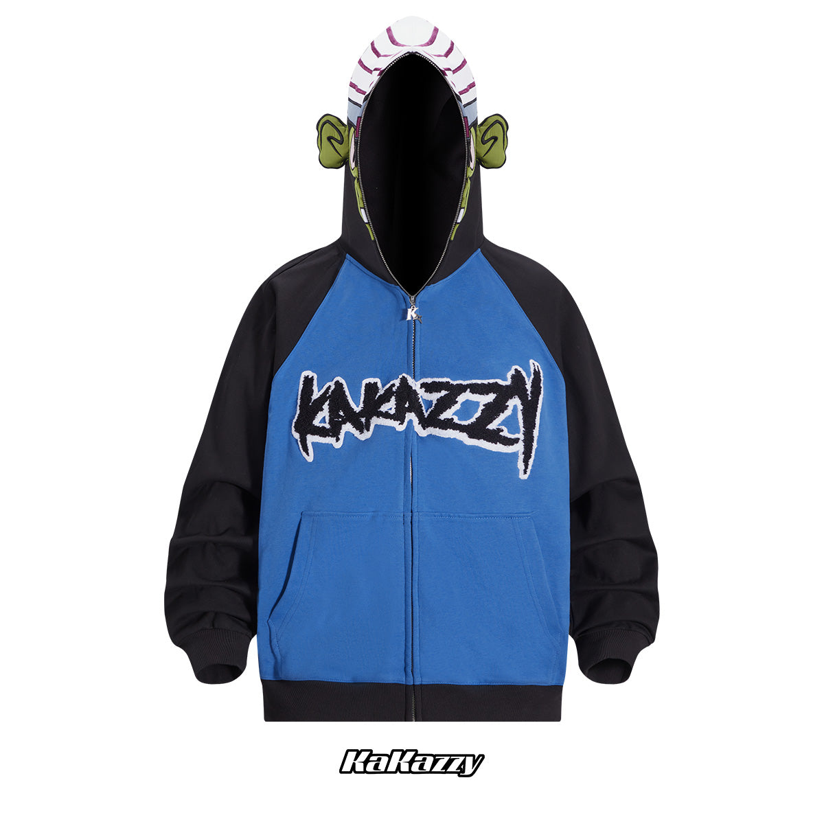 Kakazzy Full Zip Hoodie Black