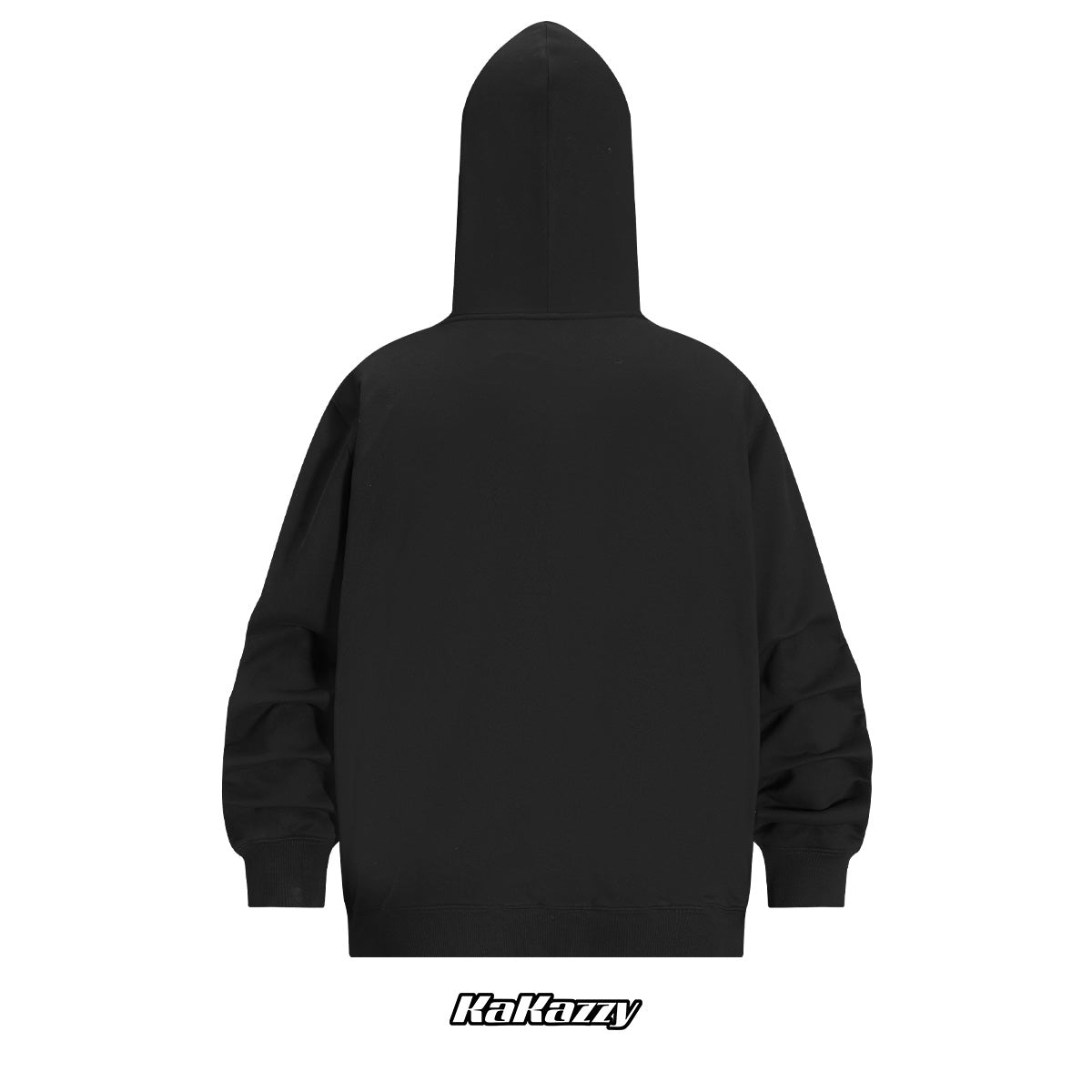 Kakazzy Full Zip Hoodie Black（Eyes Can See）