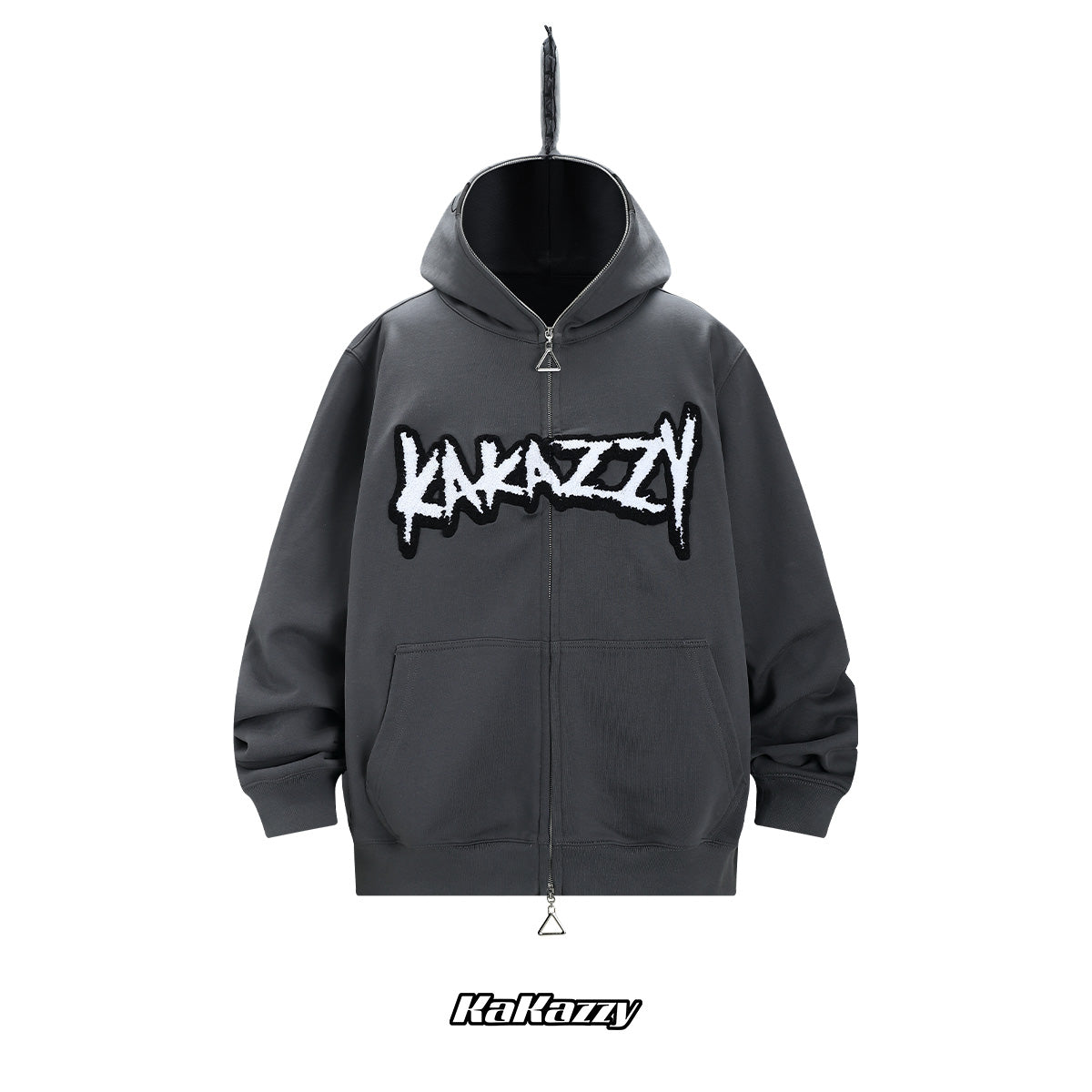 Kakazzy Full Zip Hoodie DarkGray – kakazzy