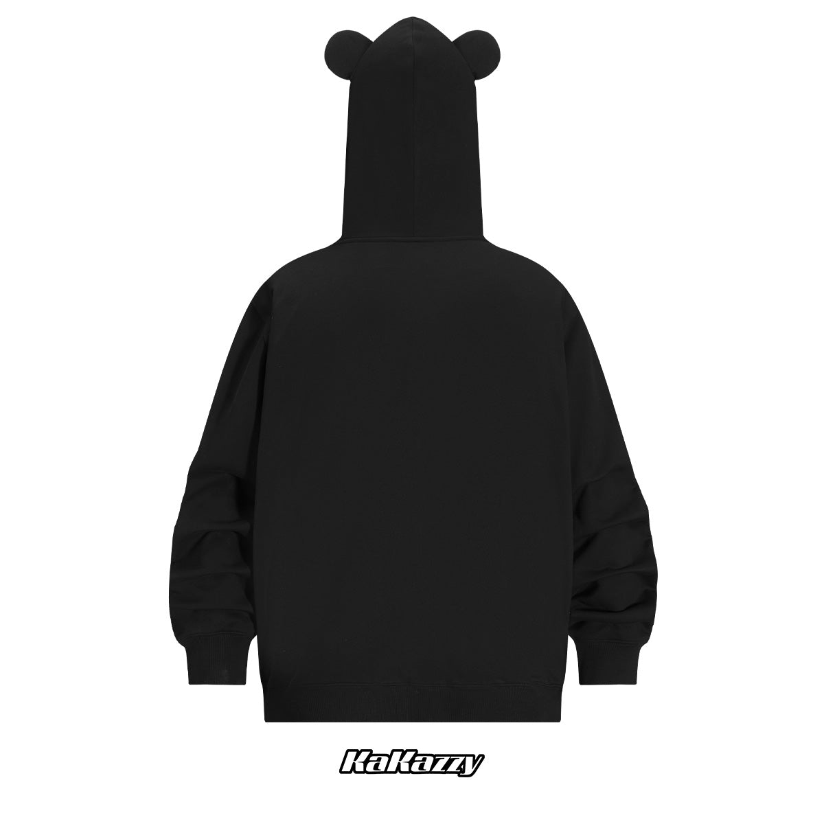 Kakazzy Full Zip Hoodie Black（Eyes Can See）