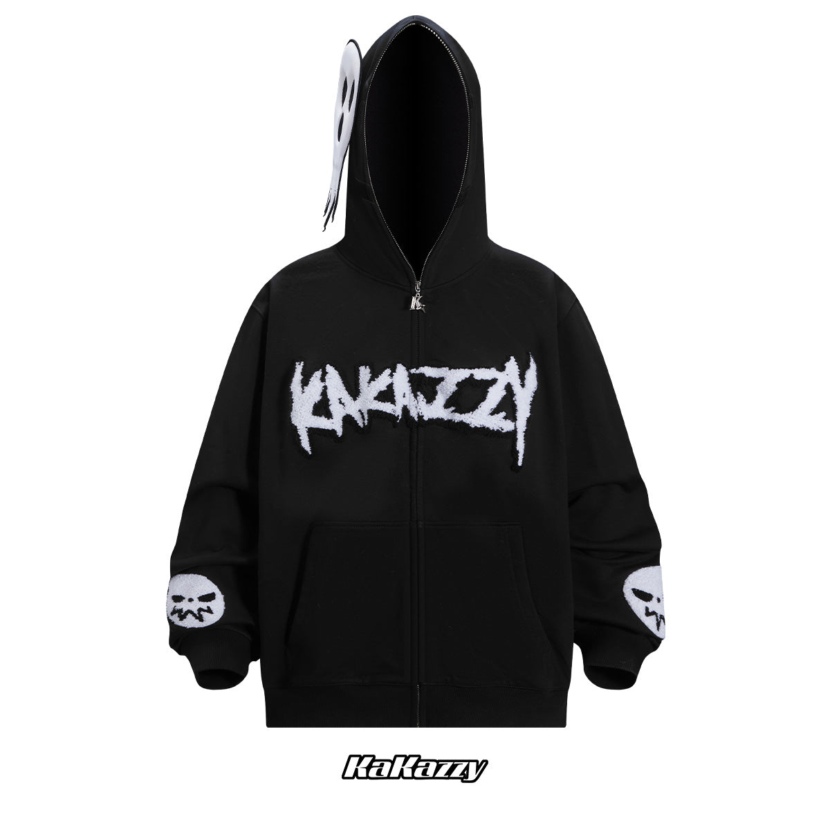 Kakazzy Full Zip Hoodie Black