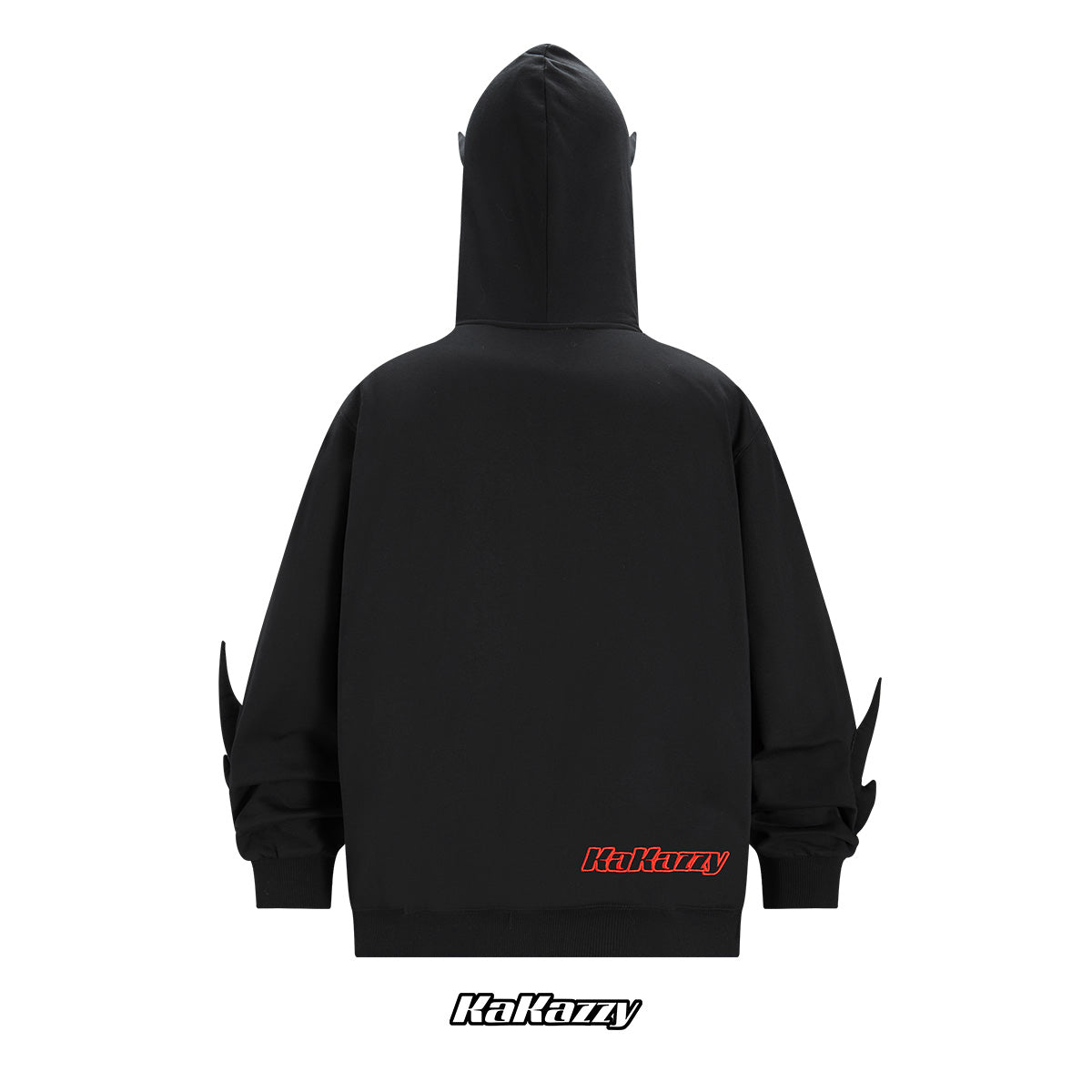 Kakazzy Full Zip Hoodie Black（Eyes Can See）