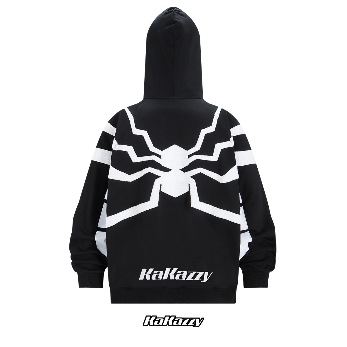 Kakazzy Full Zip Hoodie Black（Eyes Can See）