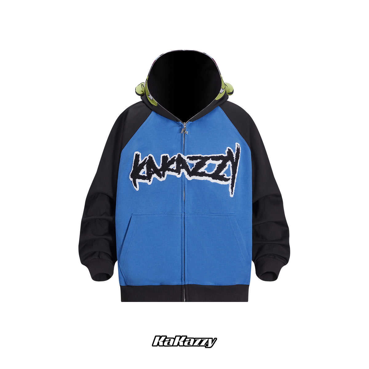 Kakazzy Full Zip Hoodie Black