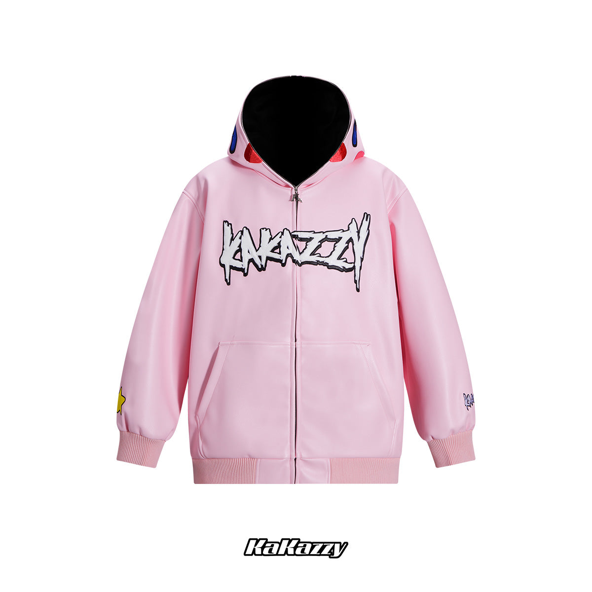 Kakazzy Leather Jacket Pink