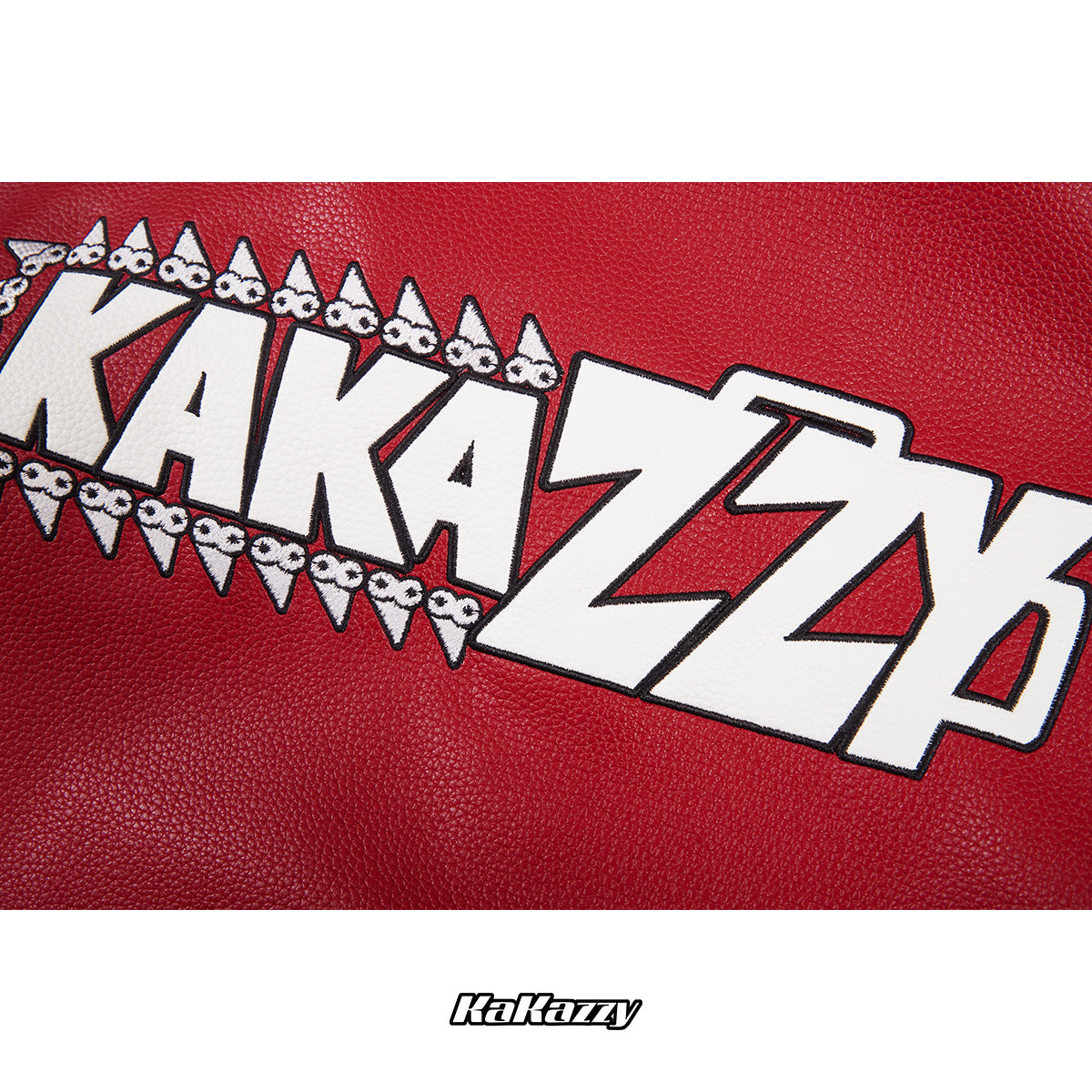 Kakazzy Leather Jacket Red