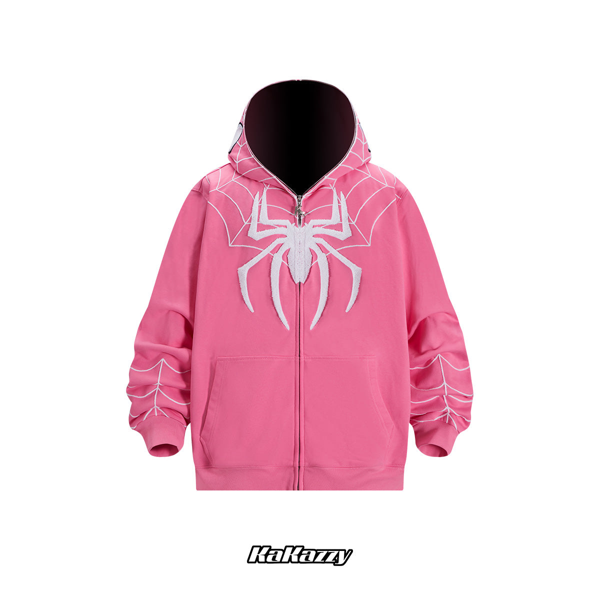 Kakazzy Full Zip Hoodie Pink（Eyes Can See）