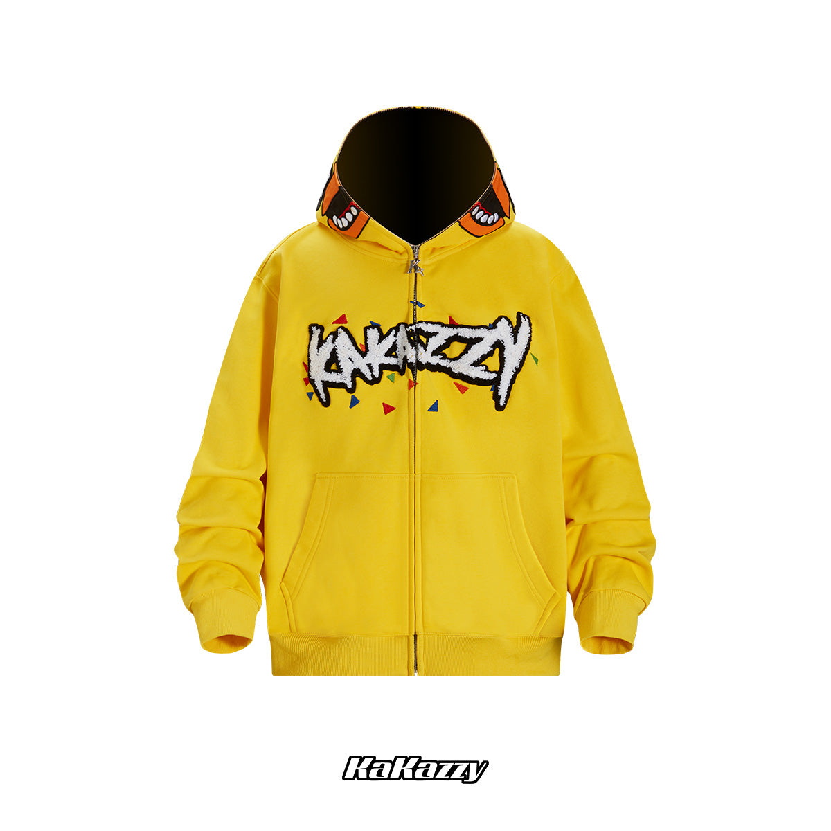 KAKAZZY hiphop Hooded sweater jacket-