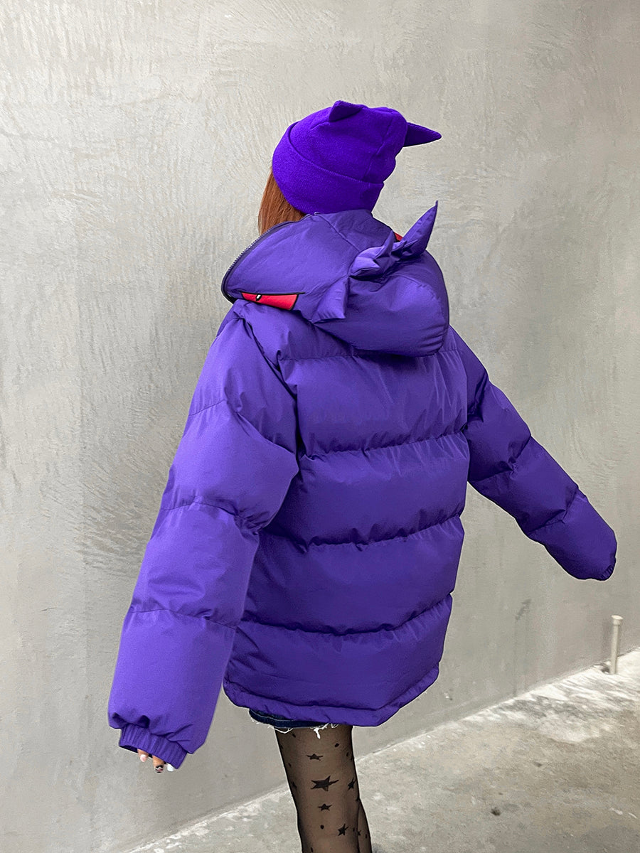 Kakazzy Puffer Jacket Purple