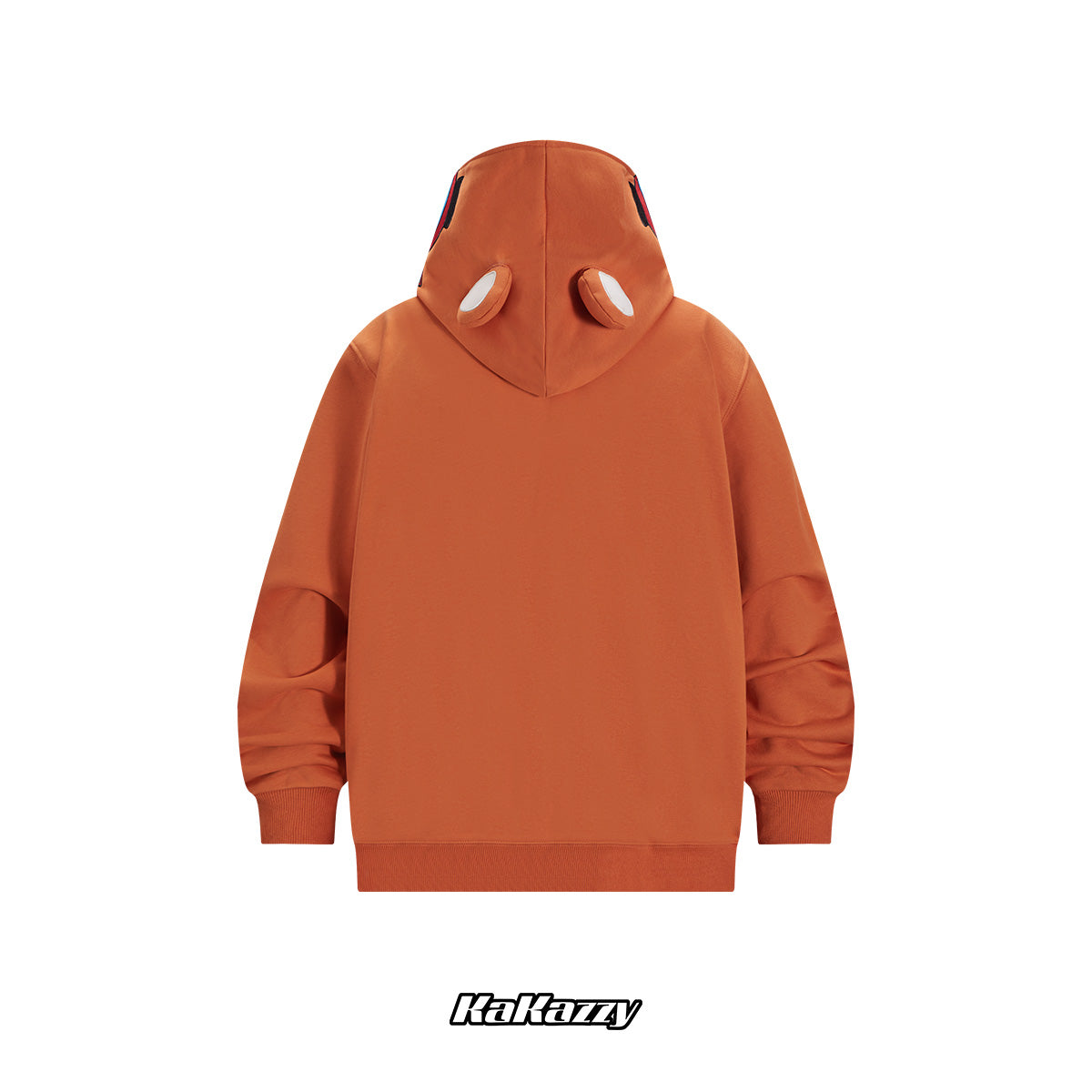 Kakazzy Full Zip Hoodie Brown（Eyes Can See）