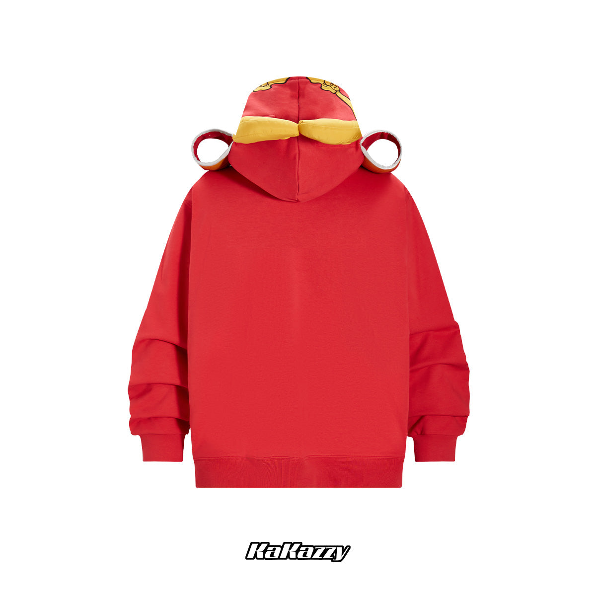 Kakazzy Full Zip Hoodie Red – kakazzy